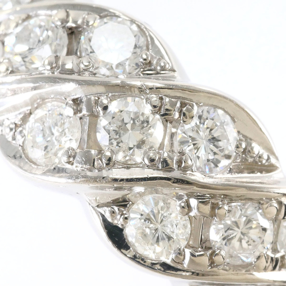 VINTAGE Silver Diamond Ring - Picture 2 of 8